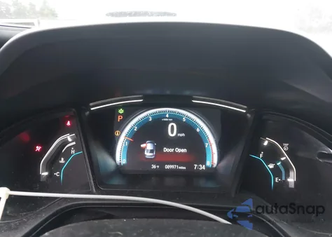 2020 Honda Civic Lx из США, поврежденный, VIN 2HGFC2F66LH540897